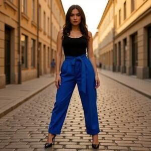 Stylish LOFT Devin Slim Blue Pants - Size 0 - Perfect for Any Occasion